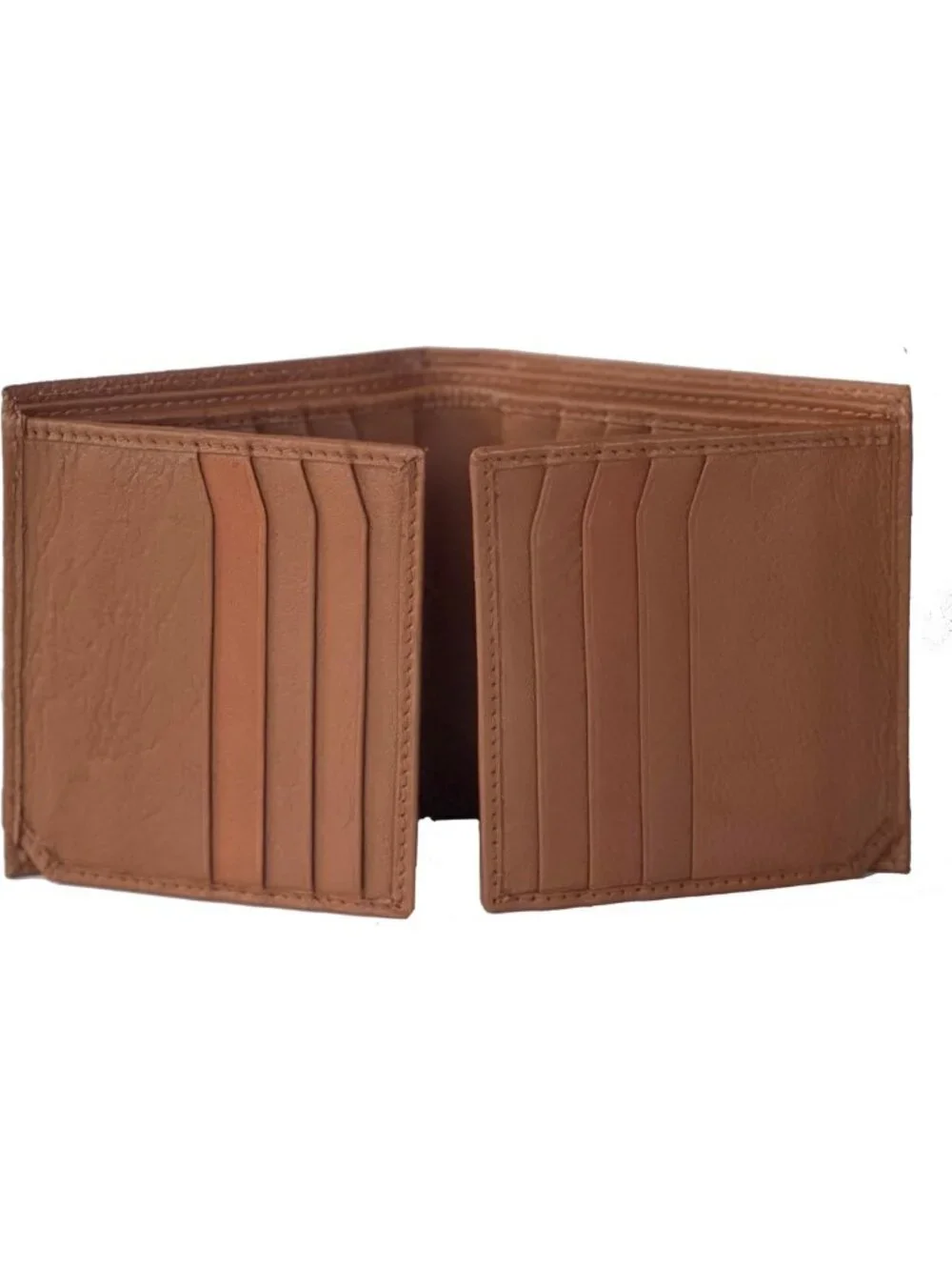 Genuine Nappa Leather Bifold Wallet for Men | RFID Protection, Dual ID Slots